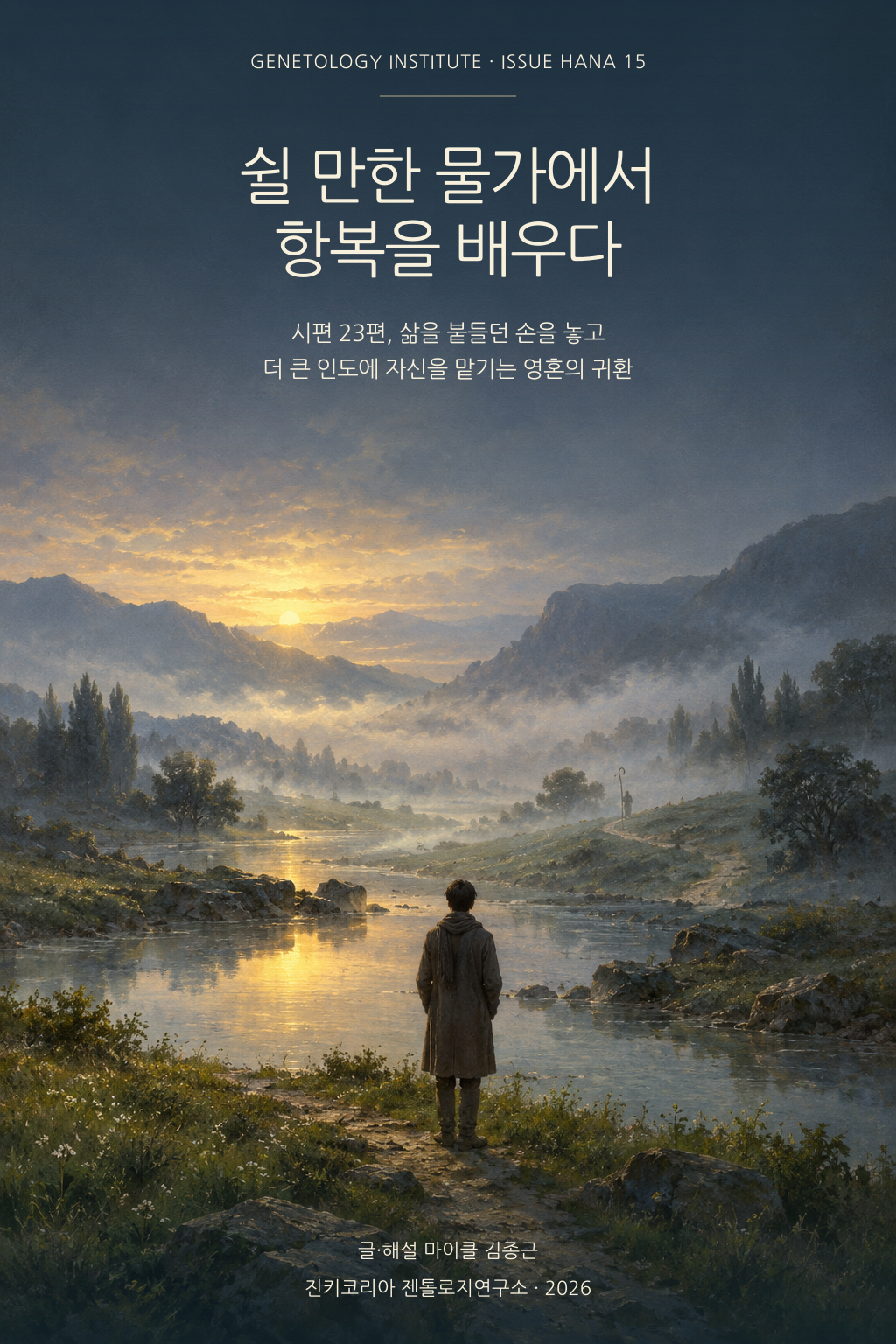 이슈하나 15호 · 쉴 만한 물가에서 항복을 배우다